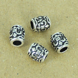 4 PCS Sterling Silver 925 Vintage Fleur de Lis Beads WSP304 Wholesale: See Discount Coupons in Item Details