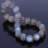 Men's Women Labradorite Bracelet Grade AAA Natural 8mm Gemstone DiyNotion Handmade BR083