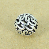 Sterling Silver Bead Vintage Celtic 925 Round Bead Charm DIY WSP312 Wholesale: See Discount Coupons in Item Details
