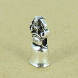 Sterling Silver Charm Vintage 925 Tibet Prayer Instrument Protection DIY WSP314 Wholesale: See Discount Coupons in Item Details