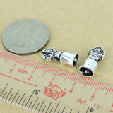 Sterling Silver Charm Vintage 925 Tibet Prayer Instrument Protection DIY WSP314 Wholesale: See Discount Coupons in Item Details