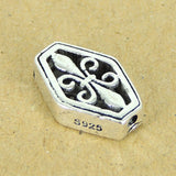 Sterling Silver Charm Vintage Celtic 925 Fleur de Lis WSP315 Wholesale: See Discount Coupons in Item Details