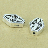 Sterling Silver Charm Vintage Celtic 925 Fleur de Lis WSP315 Wholesale: See Discount Coupons in Item Details