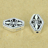Sterling Silver Charm Vintage Celtic 925 Fleur de Lis WSP315 Wholesale: See Discount Coupons in Item Details