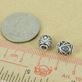 Sterling Silver 925 Vintage Celtic Barrel Bead WSP324 Wholesale: See Discount Coupons in Item Details