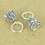 Sterling Silver 925 Pendant Vintage Lotus Seedpod Protection WSP329 Wholesale: See Discount Coupons in Item Details