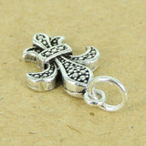 Sterling Silver 925 Vintage Fleur de Lis Pendant Anchor WSP327 Wholesale: See Discount Coupons in Item Details