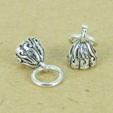 Sterling Silver 925 Pendant Vintage Lotus Seedpod Protection WSP329 Wholesale: See Discount Coupons in Item Details