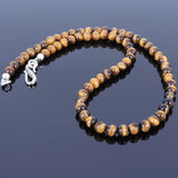 Men's Women Tiger Eye Sterling Silver Necklace Gemstone 925 Beads Clasp DiyNoion Handmade NK035
