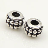Sterling Silver Bead 925 Vintage Celtic Barrel WSP163 Wholesale: See Discount Coupons in Item Details
