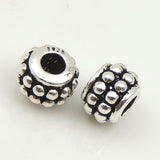 Sterling Silver Bead 925 Vintage Celtic Barrel WSP163 Wholesale: See Discount Coupons in Item Details