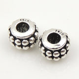 Sterling Silver Bead 925 Vintage Celtic Barrel WSP163 Wholesale: See Discount Coupons in Item Details