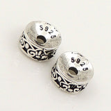 6 PCS 925 Sterling Silver Spacers Vintage Celtic WSP162X6 Wholesale: See Discount Coupons in Item Details