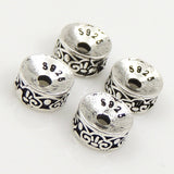 6 PCS 925 Sterling Silver Spacers Vintage Celtic WSP162X6 Wholesale: See Discount Coupons in Item Details