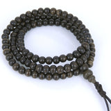 Agarwood 108 Beads 5mm Vietnamese Agarwood/ Eaglewood/ Gaharu Men Women Stretchable Mala Bracelet/Necklace DiyNotion AW006 土沉香