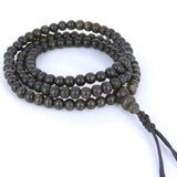 Agarwood 108 Beads 5mm Vietnamese Agarwood/ Eaglewood/ Gaharu Men Women Stretchable Mala Bracelet/Necklace DiyNotion AW006 土沉香