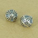 2 PCS Sterling Silver 925 Vintage Celtic Cross Beads WSP337 Wholesale: See Discount Coupons in Item Details