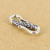 Sterling Silver S-Hook Clasp Vintage Celtic 925 Stamp WSP307 Wholesale: See Discount Coupons in Item Details