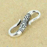 Sterling Silver S-Hook Clasp Vintage Celtic 925 Stamp WSP307 Wholesale: See Discount Coupons in Item Details