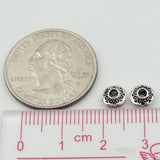4 PCS Sterling Silver Spacers 925 Vintage Celtic WSP087 Wholesale: See Discount Coupons in Item Details