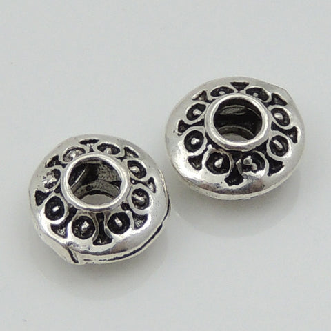 4 PCS Sterling Silver Spacers 925 Vintage Celtic WSP087 Wholesale: See Discount Coupons in Item Details