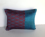 30% OFF Sale Blue Decorative Pillow CoveCushion Cover 12"x16" Purple Decorative Pillow Cover