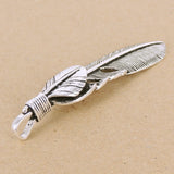 Sterling Silver 925 Vintage Celtic Feather Pendant Eagle Stamp WSP345 Wholesale: See Discount Coupons in Item Details