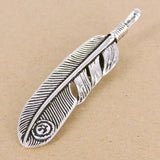 Sterling Silver 925 Vintage Celtic Feather Pendant Eagle Stamp WSP345 Wholesale: See Discount Coupons in Item Details