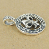Sterling Silver 925 Vintage Celtic Fleur de Lis Pendant SP039 Wholesale: See Discount Coupons in Item Details