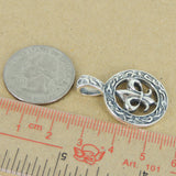 Sterling Silver 925 Vintage Celtic Fleur de Lis Pendant SP039 Wholesale: See Discount Coupons in Item Details