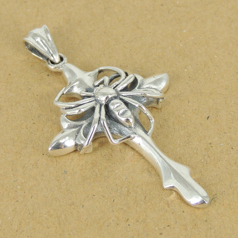 Sterling Silver 925 Vintage Celtic Spider Cross Pendant SP040 Wholesale: See Discount Coupons in Item Details