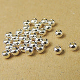30 Pcs Sterling Silver Round Beads 3mm Seamless WSP028X30 Wholesale: See Discount Coupons in Item Details