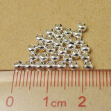30 Pcs Sterling Silver Round Beads 3mm Seamless WSP028X30 Wholesale: See Discount Coupons in Item Details