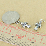 2 PCS Sterling Silver 925 Vintage Celtic Cross Pendant WSP342 Wholesale: See Discount Coupons in Item Details
