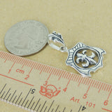 Sterling Silver 925 Vintage Celtic Fleur de Lis Pendant SP042 Wholesale: See Discount Coupons in Item Details