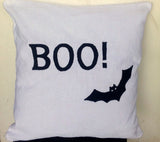 Holiday Pillow Covers, Halloween Pillow, Halloween Deoor, Bat Pillows, 18x18 Holiday cushion cover, Holiday Pillows IN STOCK