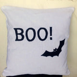 Holiday Pillow Covers, Halloween Pillow, Halloween Deoor, Bat Pillows, 18x18 Holiday cushion cover, Holiday Pillows IN STOCK