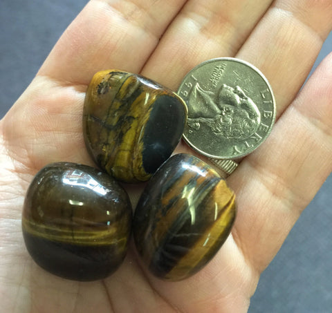 Tumbled Tiger's Eye