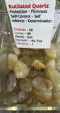 Tumbled Rutilated Quartz