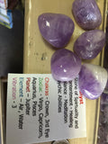 Tumbled Amethyst Light