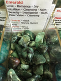 Tumbled Emerald