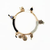 Nautical Bangle Bracelets, Bangle Bracelets, Seaside Bangles, Gold Bangle Bracelets