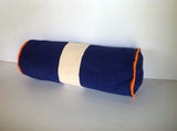 Bolster Navy Pillow Cover, Bolster Home Decor, Bolster Decorative Cover, Bolster Pillows