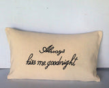 Custom Valentine Gifts for her, Personalized Valentine gifts for wife, Anniversary Gift, Wedding Pillow Cover, Couples gifts