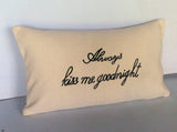 Custom Valentine Gifts for her, Personalized Valentine gifts for wife, Anniversary Gift, Wedding Pillow Cover, Couples gifts