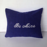 Valentines day gifts for wife, Throw pillows with words, Be Mine Love Pillow Cover, Wedding Shower Gifts, 12x16, Love Gifts