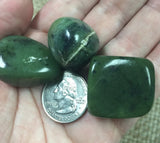 Jade Nephrite Tumbled Vibrant