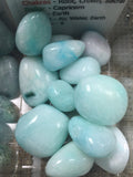 Aragonite Blue Tumbled