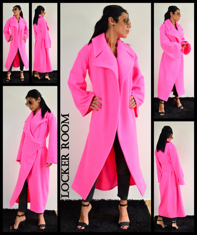 Women wool coat /Maxi coat/Asymmetric warm coat /Long extravagant coat /Adorable Cashmere coat /Winter wool coat