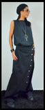 Loose Casual pants /Black Drop Crotch pants /Harem Pants/Extravagant Cotton Black Pants/Maxi pants /Wide leg pants